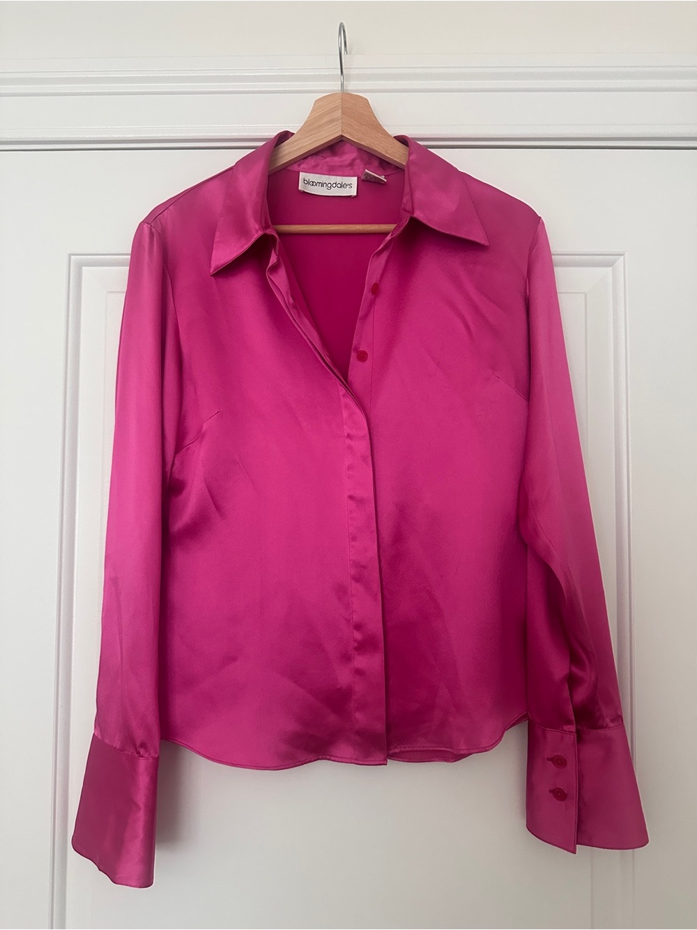 Vintage Bloomingdale's 100% Satin Blouse